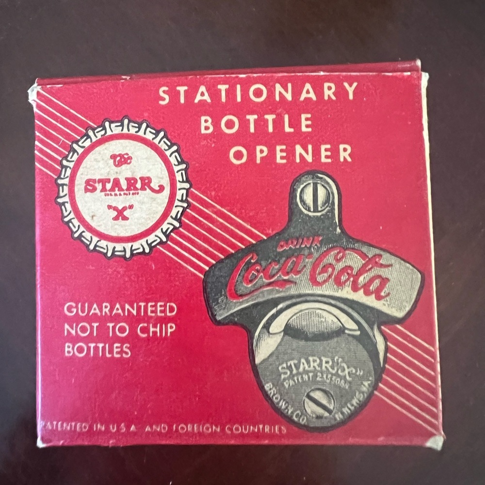 Coca-Cola Starr X Bottle Opener